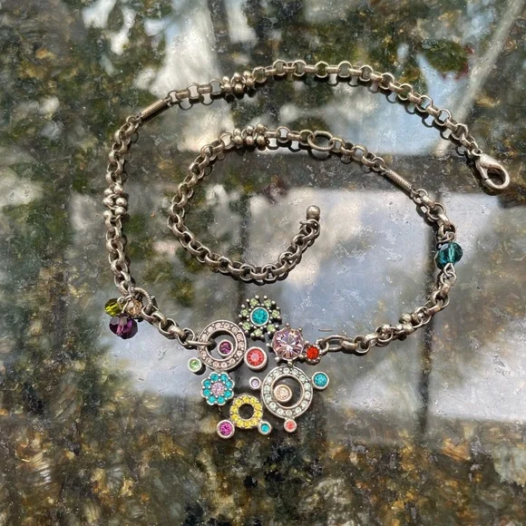 Patricia Locke Multicolor Pendant Necklace